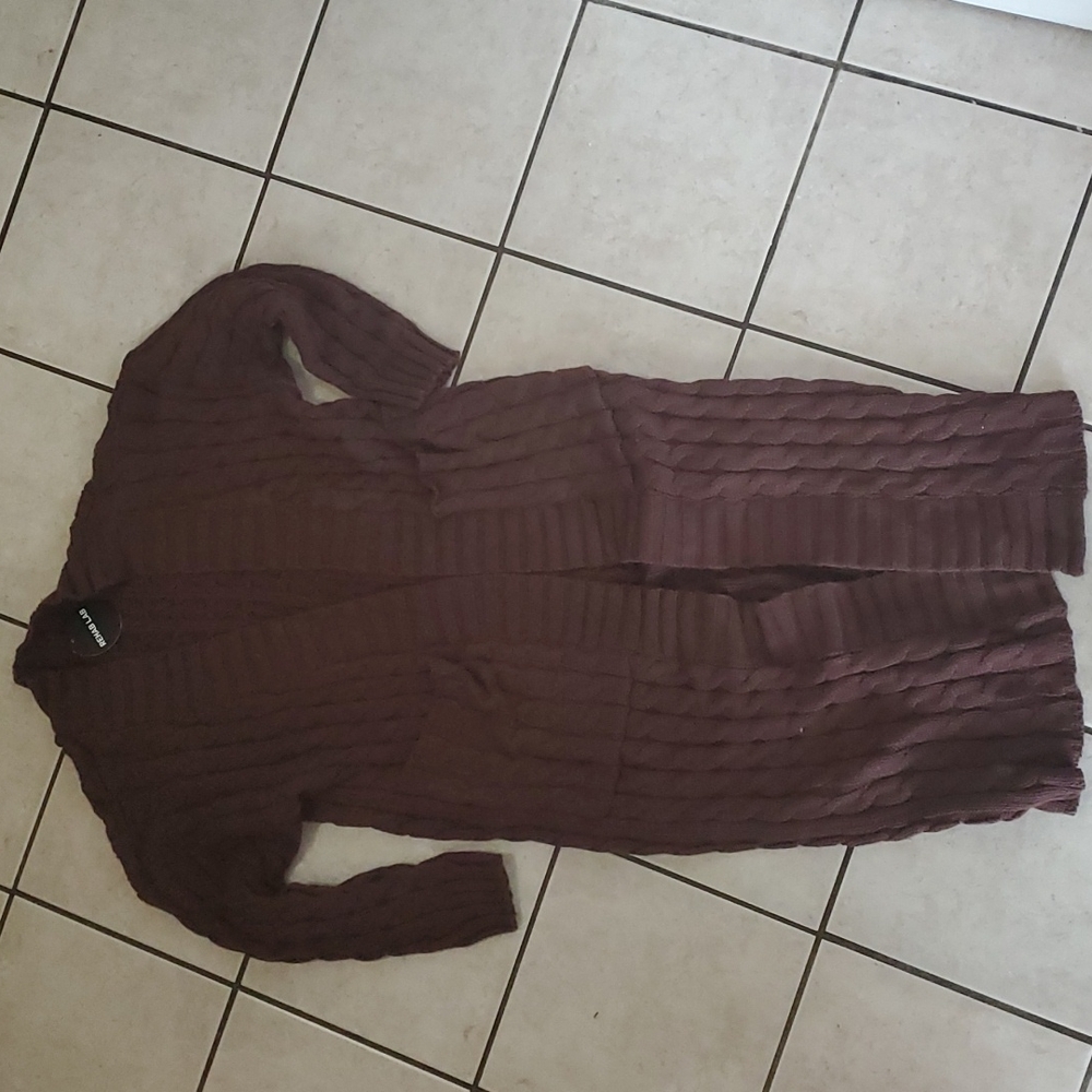 NWOT Rehab Lab long chunky cardigan duster
